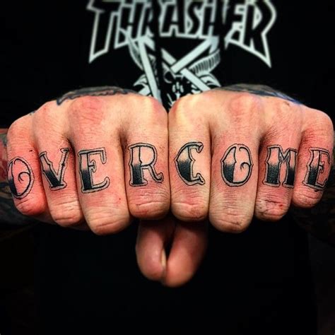 knuckle tattoo phrases|Unique And Meaningful Knuckle Tattoo Quotes